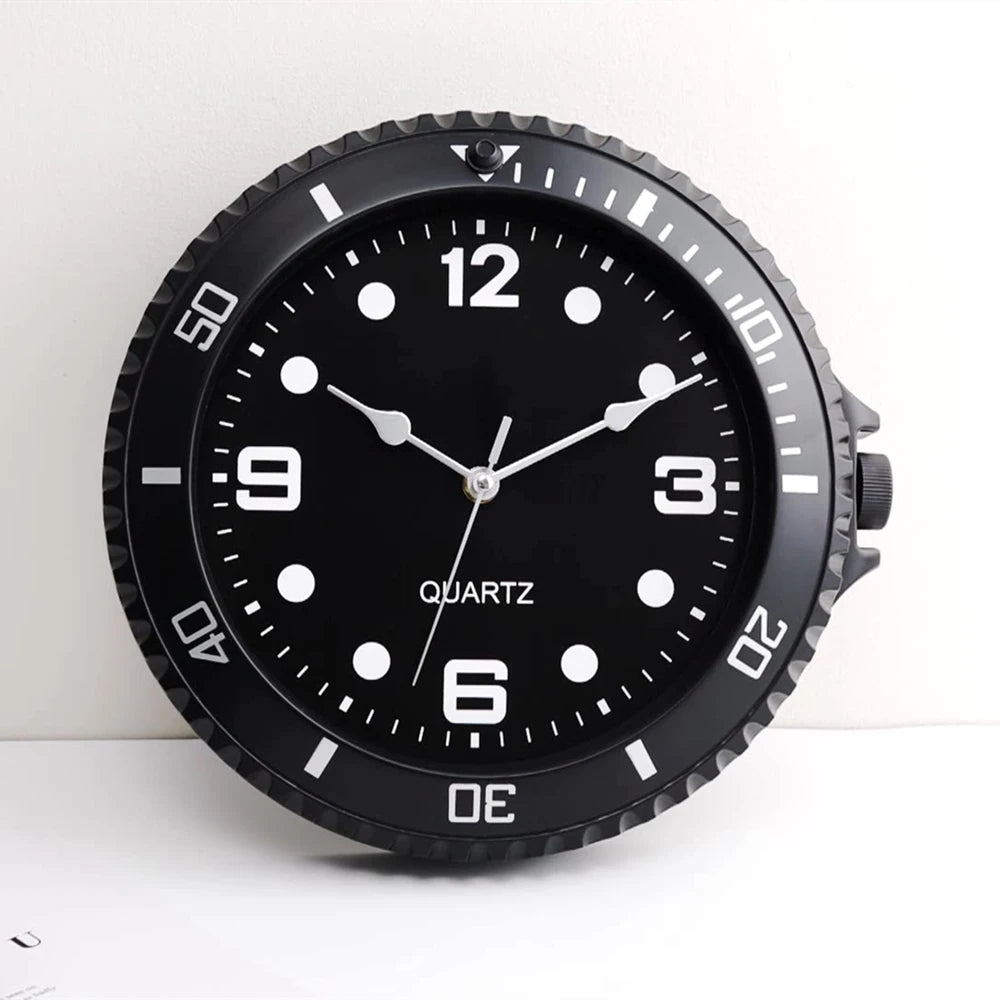 horloge murale quartz numérique moderne salon décoration montre murale antique motif abstrait face unique