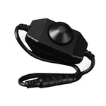 interrupteur rotatif led variateur noir blanc industrielle utilitaire 12v 24w connecteurs electriques cabling spiralé