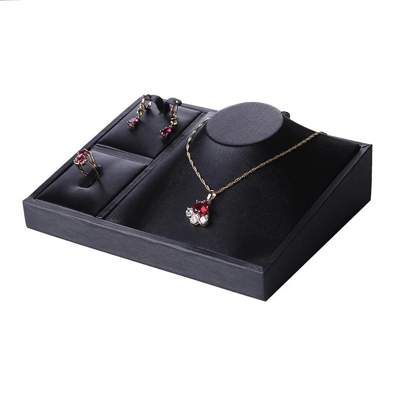 Présentoir bijoux marron pour boucles d'oreilles