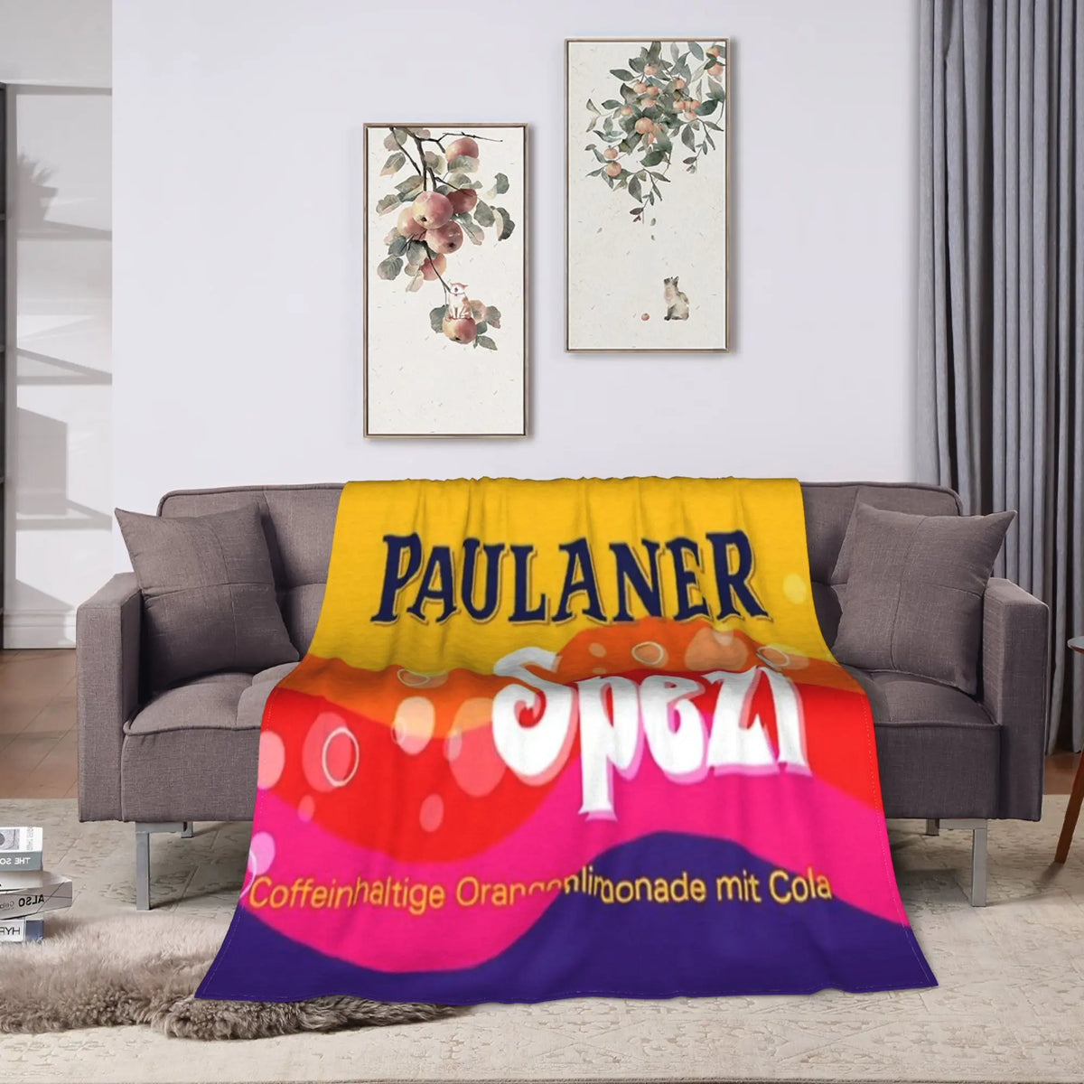 couverture polaire multicolore moderne imprimé bulles ondulations polyester portable anti boulochage hospitalière voyage printemps