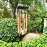 cloches vent dorées modernes décoration extérieure jardin balcon cadeaux d'anniversaire