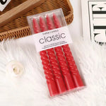 bougies spirales classiques noires violets vertes blanches roses maison mariage