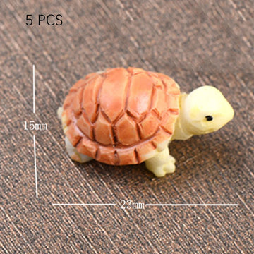 figurines animaux miniatures résine décorations jardin féerique petits lapins oiseaux koalas maison poupée