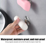 porte savon aimant mural sans perforation moderne savonnette support rangement salle bains minimalist brosse
