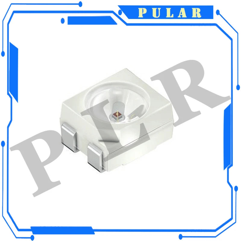 diodes led blanc bleu orange plcc 3528 très brillantes adhésives éclairage