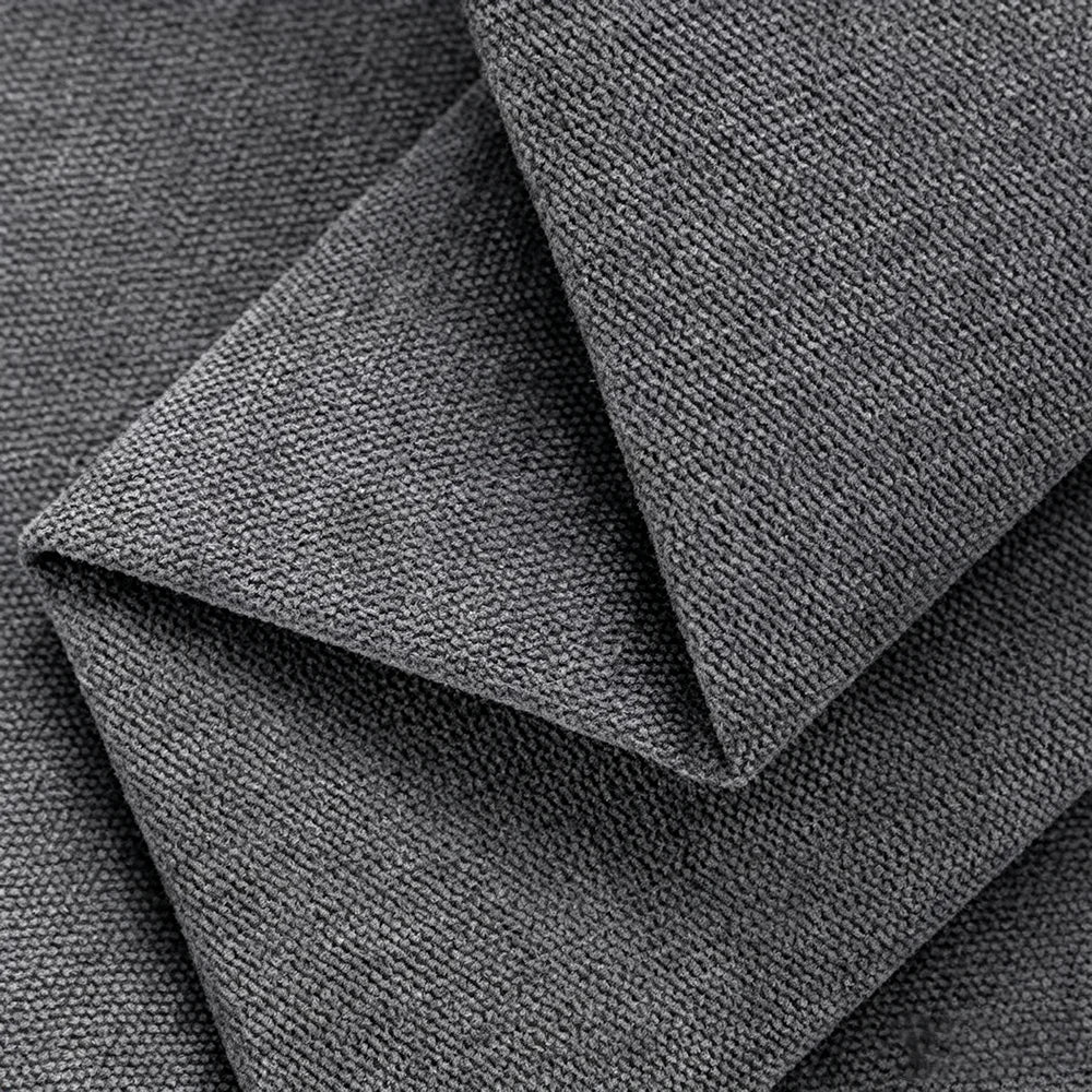 tissu chenille polyester antidérapant moderne rustique coussins couvertures matériaux bricolage gris bleu orange beige