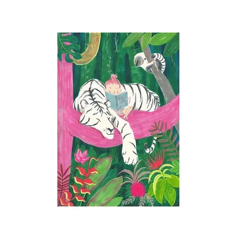 tapis salon chambre moderne motif léopard chat décoratif intérieur polypropylène peluche vert rose noir