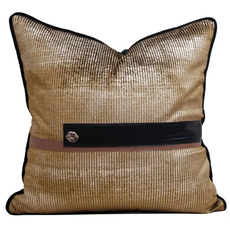 housse coussin moderne imprimé gris noir rouge peluche tissage carré décoration voiture salon chambre