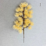 branche artificielle verte feuilles pointues décoration intérieure tringle naturelle plastique exposition maison