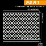tapis protection silicone moderne gris perforations antidérapant cuisine vaisselle fond évier résistance chaleur