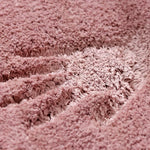 tapis bain poilu antidérapant imperméable résistant couleur gris moderneintérieur prière cuisine chambre