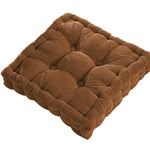 coussin carré coton épais couleurs modernes siège anti décubitus massage mémoire mousse PU polyester