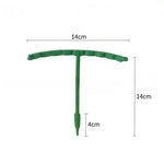 support plante vert moderne 24cm 14cm 16grilles 16tiges insertion trous carrés