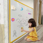 tableau magnétique blanc aimants doux motif graphique moderne adhésif marques enfants