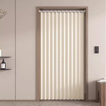rideau vertical moderne rayures horizontales beige gris vert bleu opaque polyester 100x200cm 120x200cm 180x200cm