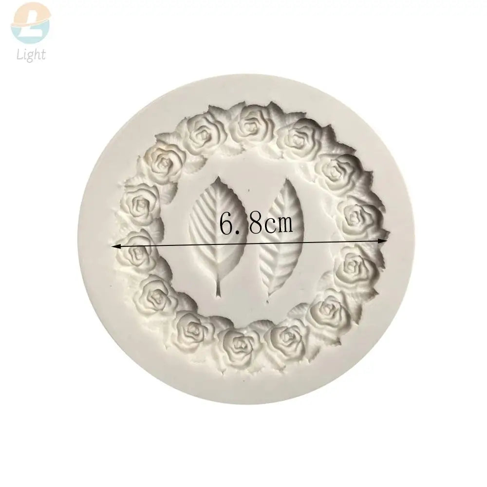 moule silicone gâteau mariage roses feuilles saint valentin chocolat bricolage