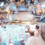 tulle fin bleu clair rose noir gaze blanche élégant délicat translucide bricolage robe coiffure