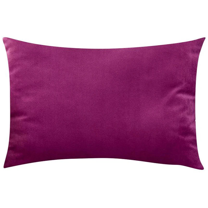 housse coussin velours décorative canapé salon moderne nordique gris vert