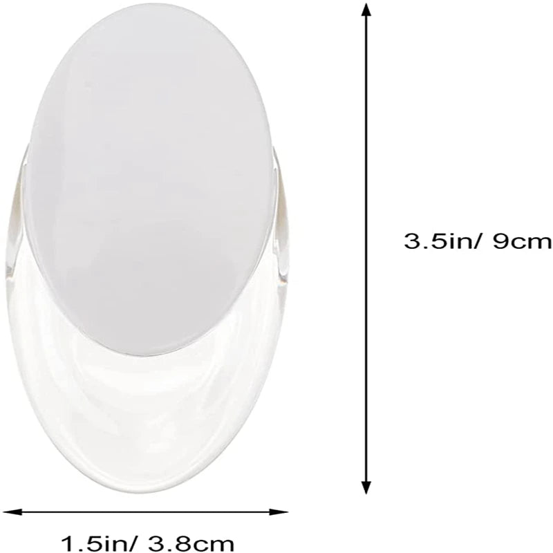 poids fil store vertical transparent moderne adhésif 9cm 3.8cm pièces chambre salon blanc