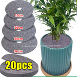 coussin protection pot fleur gris non tissé moderne 13cm 20cm 25cm 34cm