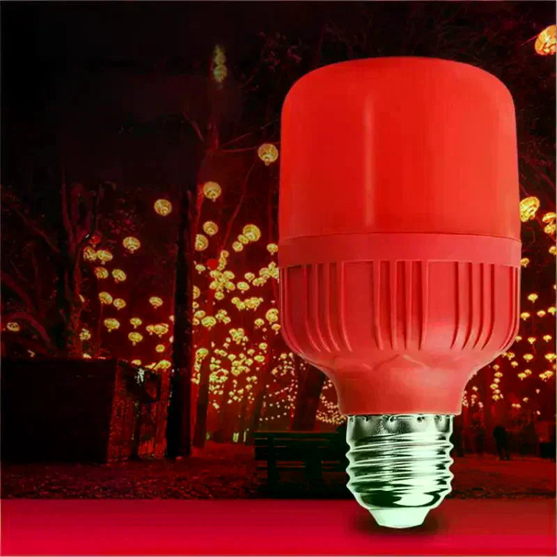 ampoule led rouge 10w 15w 30w 5w spot haute luminosité éclairage moderne e27
