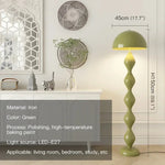 lampe sol moderne spirale verte rouge bleu blanc éclairage intérieur chambre coucher led autonomes