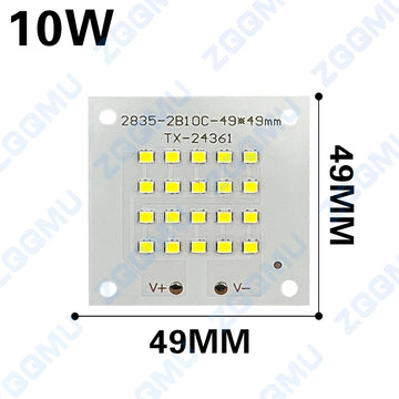 carte circuit imprimé aluminium projecteur led smd 2835 plaque diode haute puissance