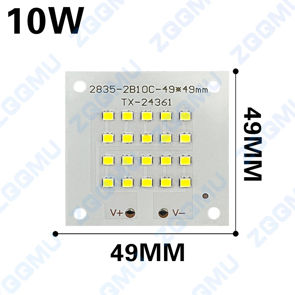 carte circuit imprimé aluminium projecteur led smd 2835 plaque diode haute puissance