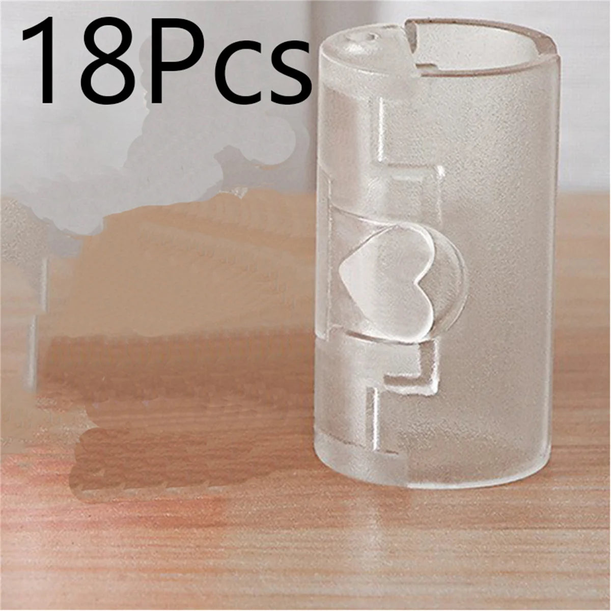 clips rangement adhésifs rose gris coeurs gravés modernes minimalistes 3pcs 6pcs 12pcs 18pcs
