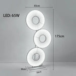 lampes suspendues modernes blanc crème rayures verticales salon chambre hall