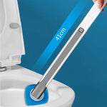 brosse toilette jetable bleu blanc rechargeable nettoyant moderne pratique récharges
