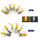 ampoules led g4 g9 e14 3w 6w blanc chaud jaune modernes lustre chambre 20000h