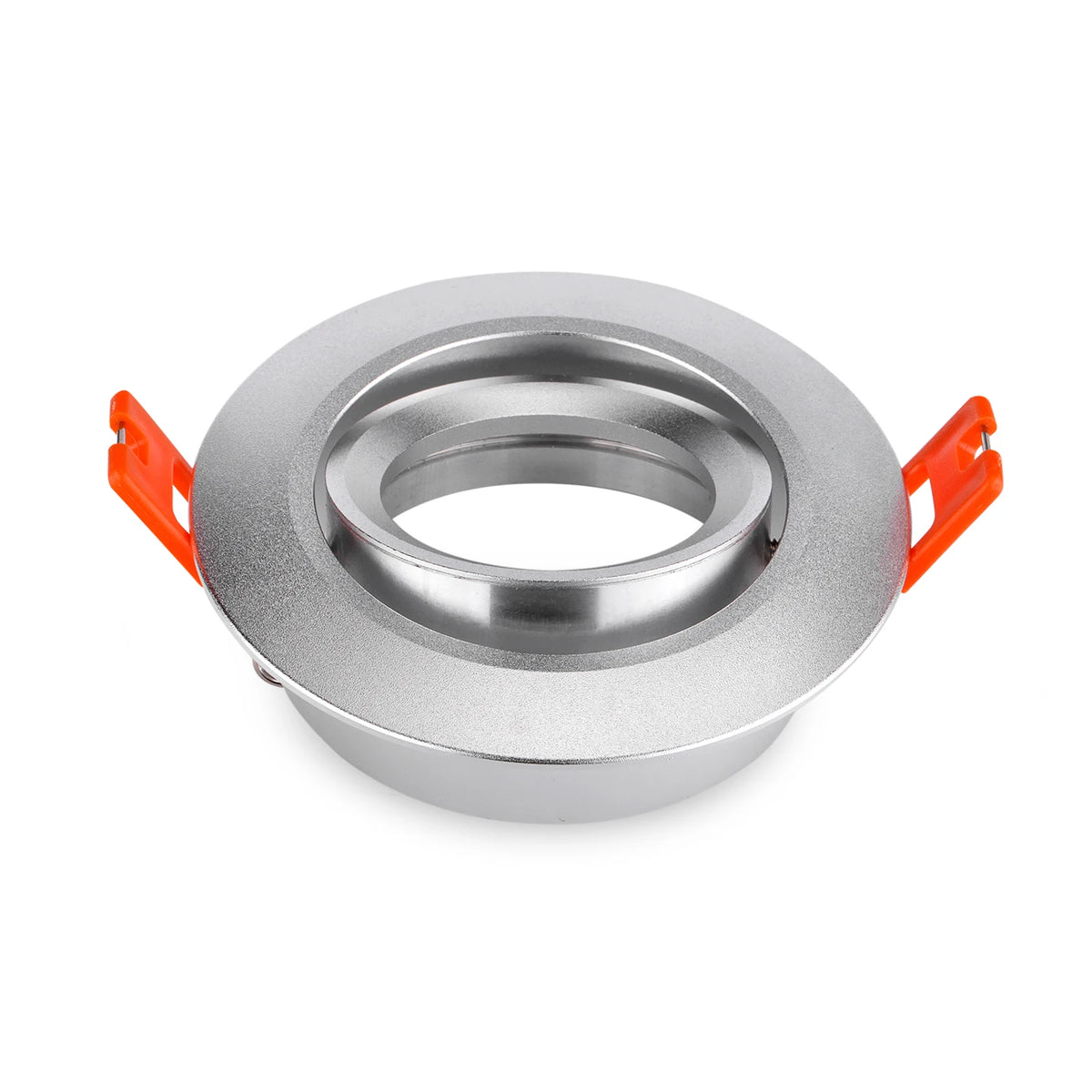 Spot LED réglable moderne blanc noir encastré clips orange adaptable halogène LED