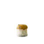 boîtes rangement aliments animaux compagnie moderne visage mignon couleur beige vert jaune étanches humidité