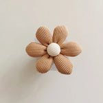 fleur décorative adhésive moderne rose roseclair beige bleu bleumarine rosfonce rayures horizontales