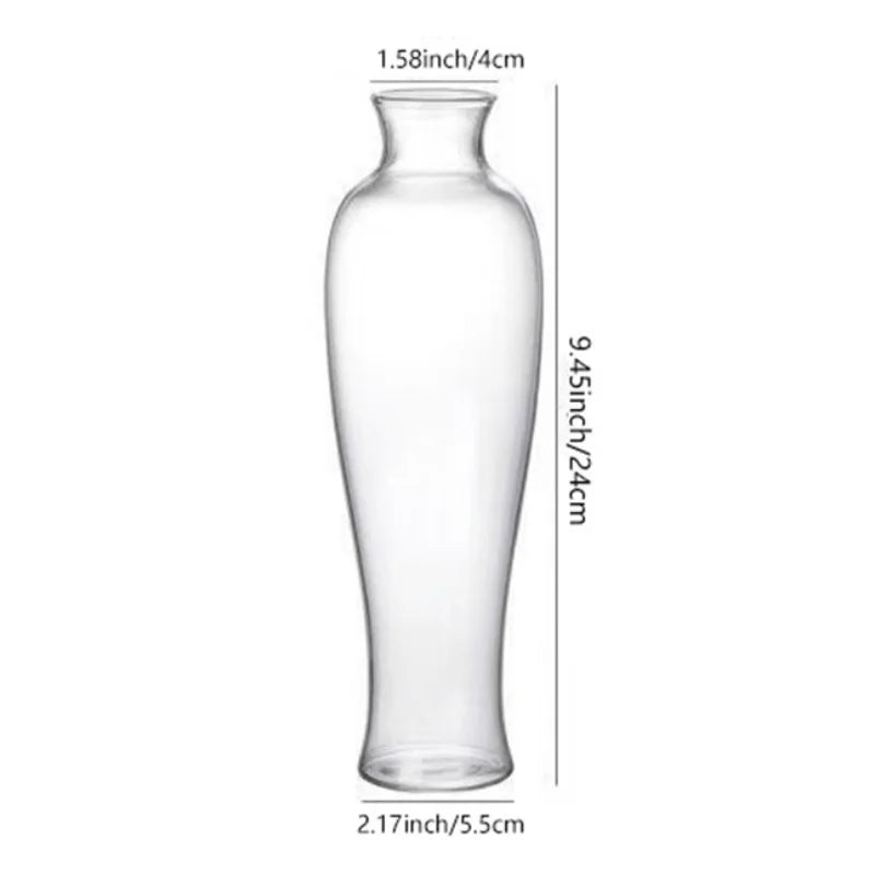 vases transparents modernes minimalistes arrangements floraux table zen