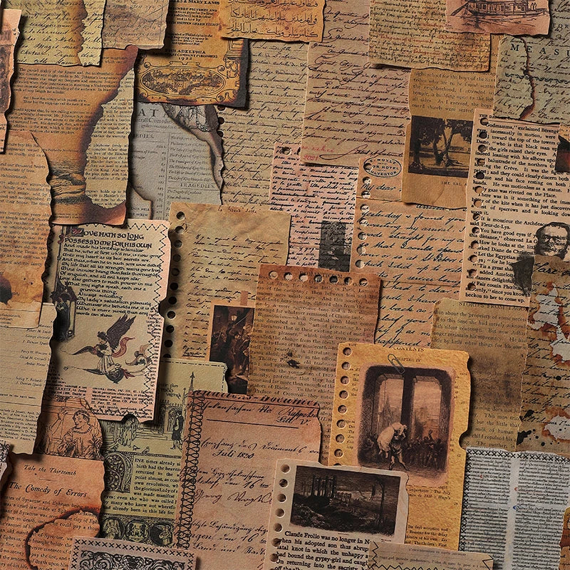 papier scrapbooking vintage textures anciennes motifs graphiques images historiques beige marron clair découpé clips