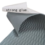 tapis antidérapant rayures diagonales gris bleu noir moderne adhésif surf skateboarding kayakSUP évaplanche