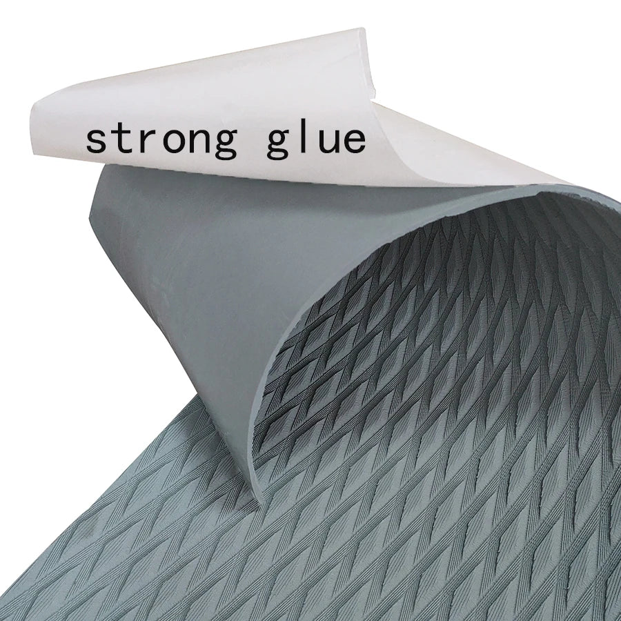 tapis antidérapant rayures diagonales gris bleu noir moderne adhésif surf skateboarding kayakSUP évaplanche