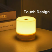 lampe ambiance portable rechargeable couleur jaune orangé moderne minimaliste gradation continue veilleuse autonomie contemporain