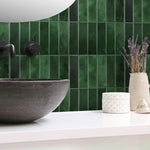 autocollants mur verts gris roses texture marbrée effet 3d moderne minimaliste feuilles feuilles