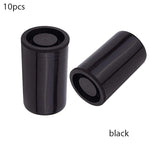 boîtes rangement bouteilles transparentes blanc noir réutilisables films accessoires modernes