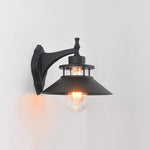 éclairage extérieur applique murale industrielle maritime led étanche abatjour opaque