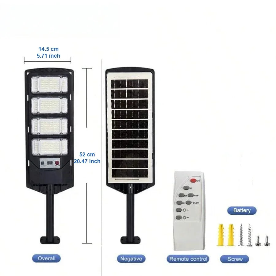 lampe solaire led motion sensor exterieure moderne noire ip65 abs