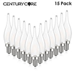 ampoule led transparente blanche 2700k e12 e14 25000h 360deg lumiere moderne salon