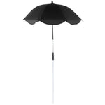 parasol télescopique plantes réglable 65cm protection uv noir bleu rose rouge vert orange violet