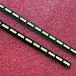 ruban led vert blanc moderne 40cm ligne led espacées connecteur aluminium