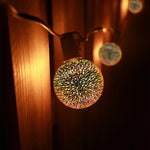 lampe led multicolore effet fibre optique moderne base bois intérieur éclairage événement