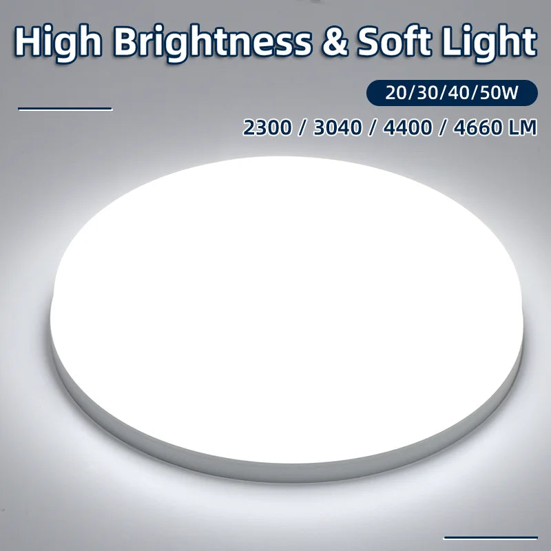 Lampe LED moderne haute luminosité blanc mat surface 2000 82000 lumens