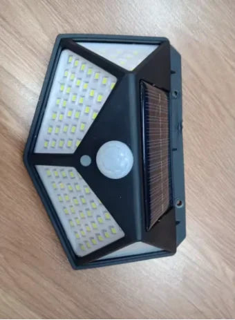lumière led solaire détecteur mouvement extérieure jardin ip65 moderne minimaliste fixations trous